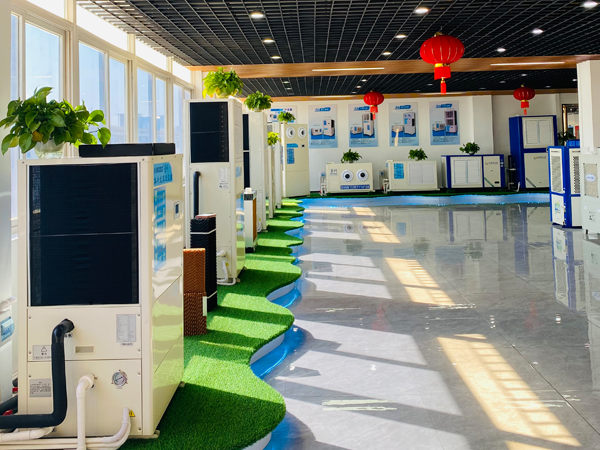 星科環保空調,工業省電空調工廠-武漢運營中心產品展廳